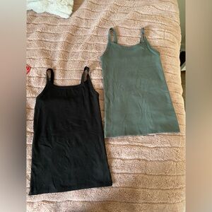 No boundaries black and green tank bundel